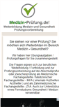 Mobile Screenshot of medizin-pruefung.de